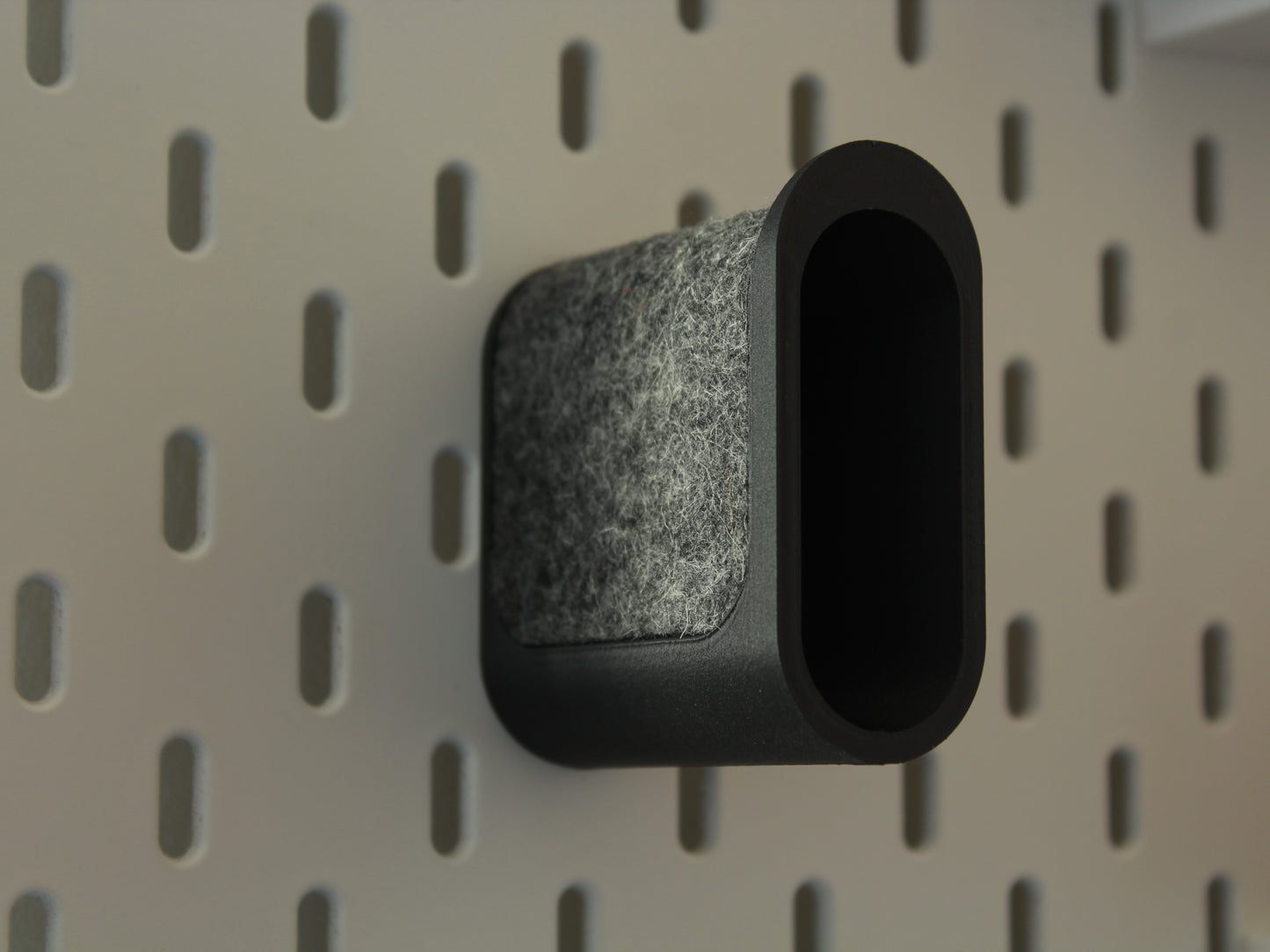 Headphone Holder for Pegboard or Wall