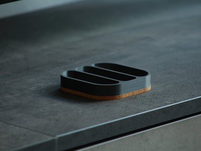3-slot tray