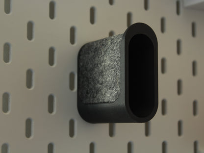 Headphone Holder for Pegboard or Wall