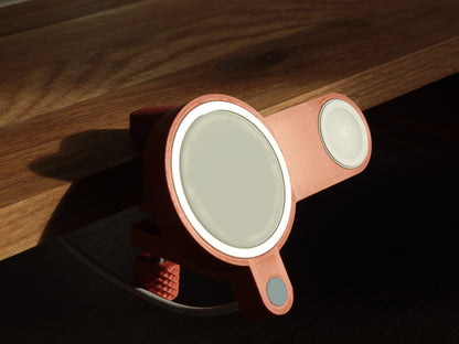 NODO Lite - Compact MagSafe + Watch Clamp-On Docking Station