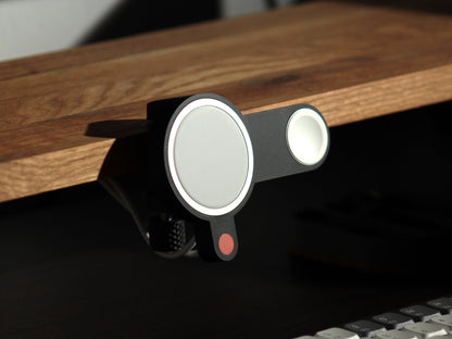 NODO Lite - Compact MagSafe + Watch Clamp-On Docking Station