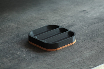 3-slot tray