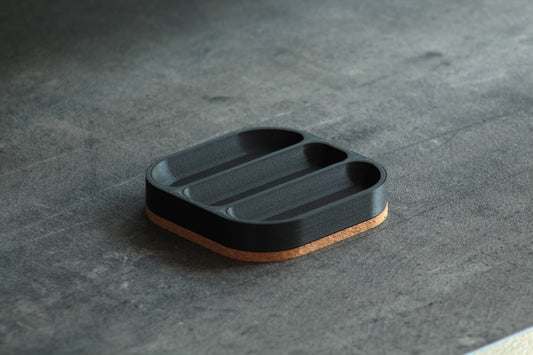 3-slot tray