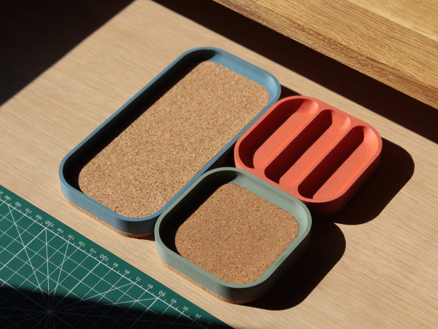 Tiles (Spring colors) - Set of 3
