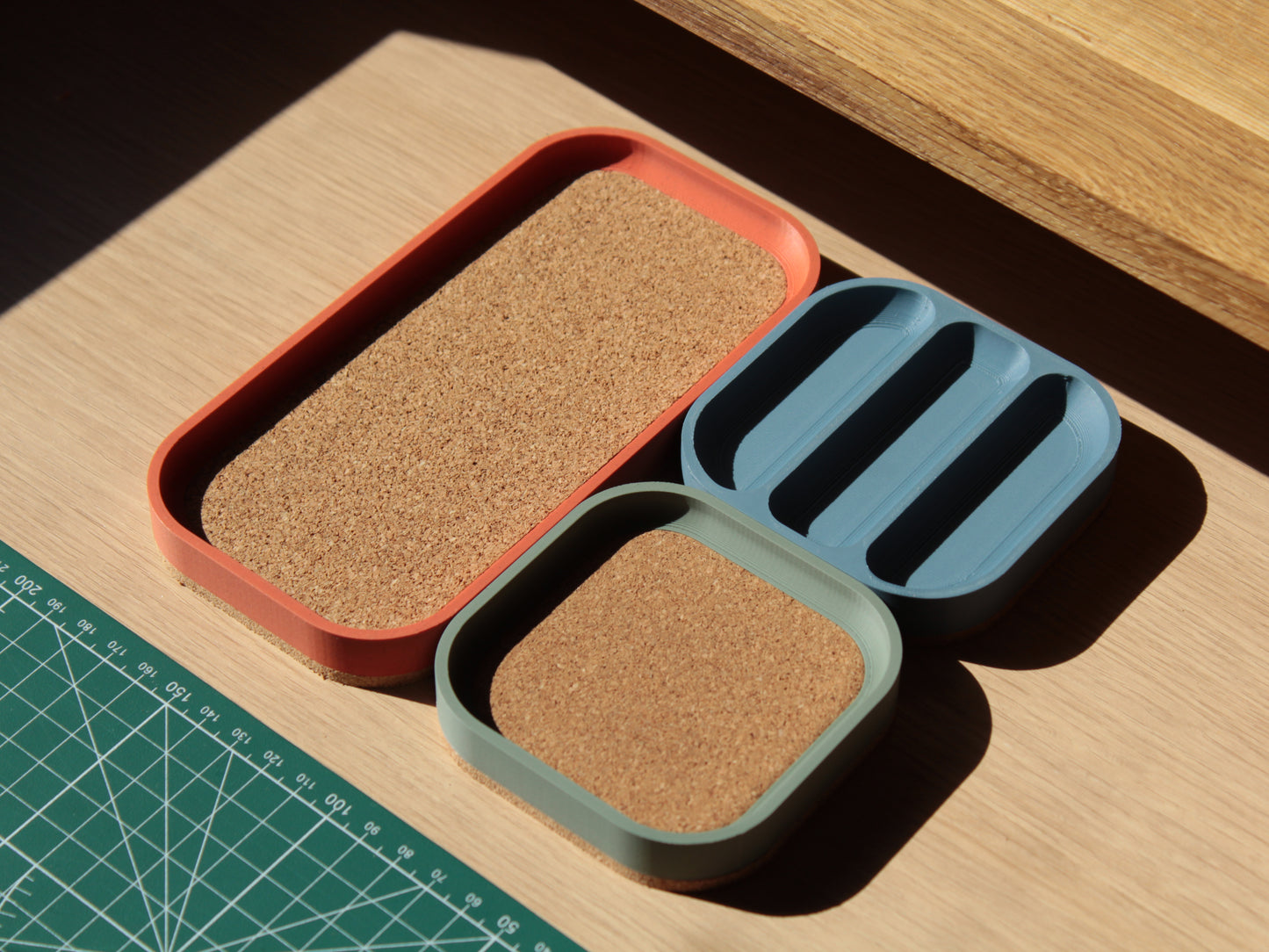 Tiles (Spring colors) - Set of 3