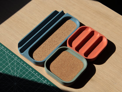 Tiles (Spring colors) - Set of 3