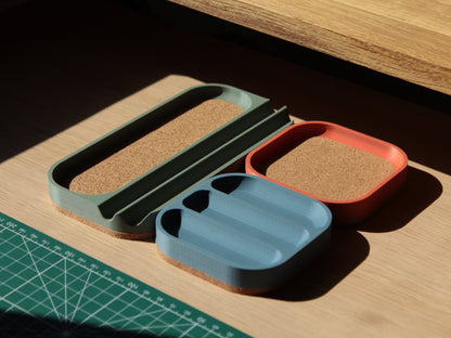 Tiles (Spring colors) - Set of 3