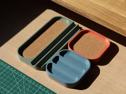 Tiles (Spring colors) - Set of 3