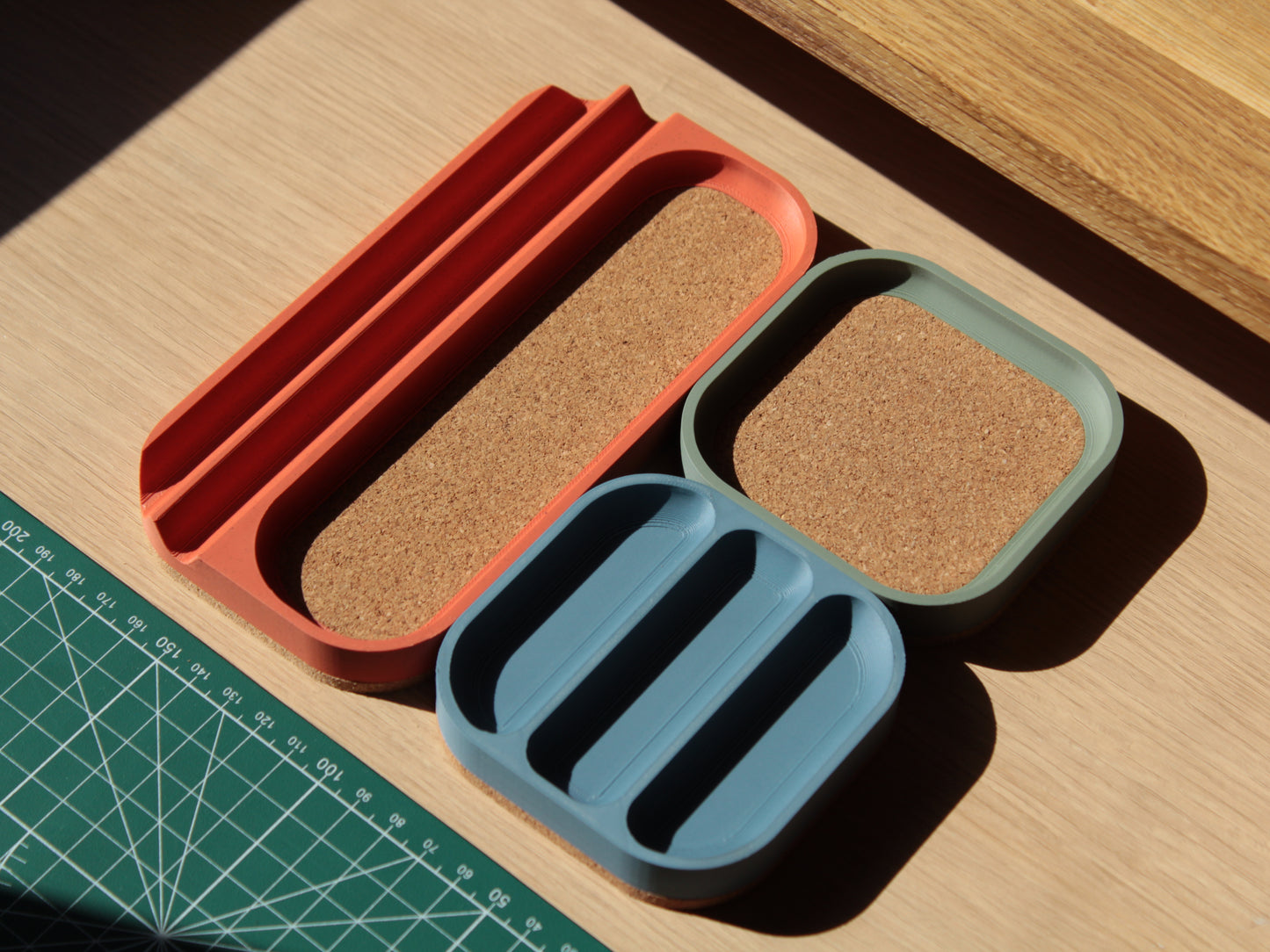 Tiles (Spring colors) - Set of 3