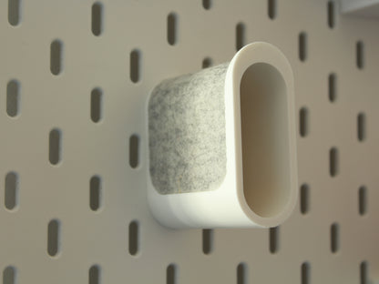 Headphone Holder for Pegboard or Wall