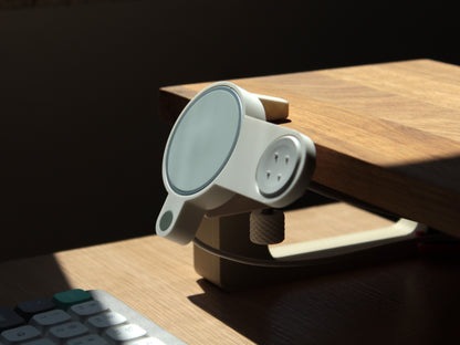 NODO Lite - MagSafe phone and Watch Clamp-On Docking Station