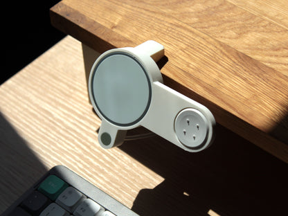 NODO Lite - MagSafe phone and Watch Clamp-On Docking Station